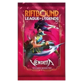 Booster Rift&Loot de 14 cartes Riftbound League of Legends édition Vendetta avec illustration d'Akali